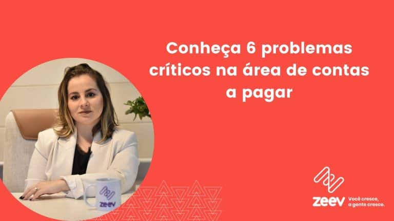 problemas críticos no setor de contas a pagar