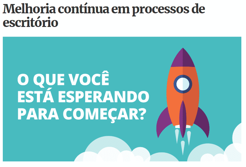 Melhoria contínua em escritórios