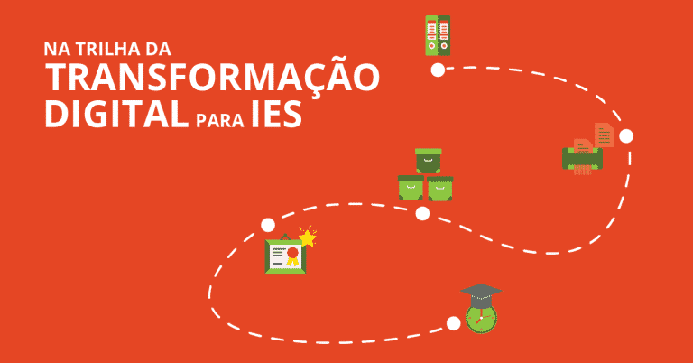 linha do tempo da transformação digital para IES