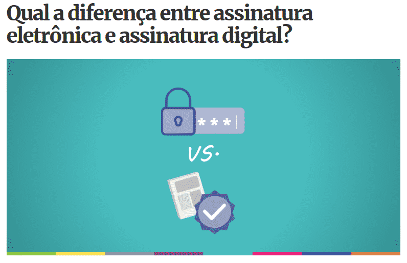 Assinatura Digital x Assinatura Eletrônica