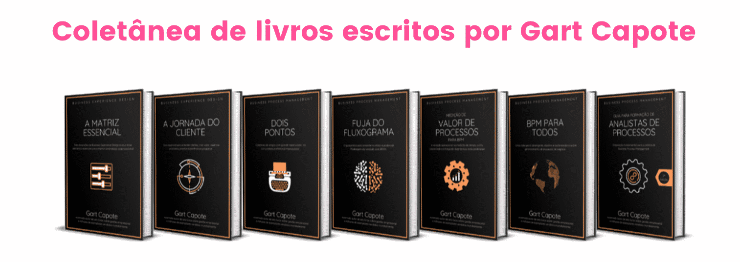 Livros do Gart - Semana de Transformação de Processos