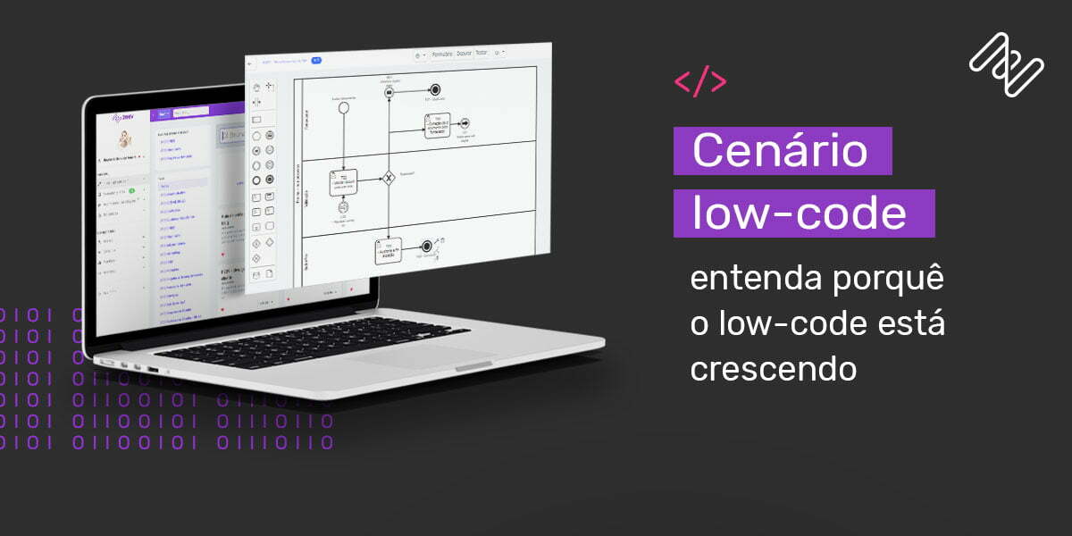 [banner] cenário low code crescendo no mercado