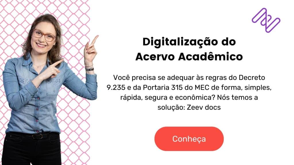 Digitalização do acervo