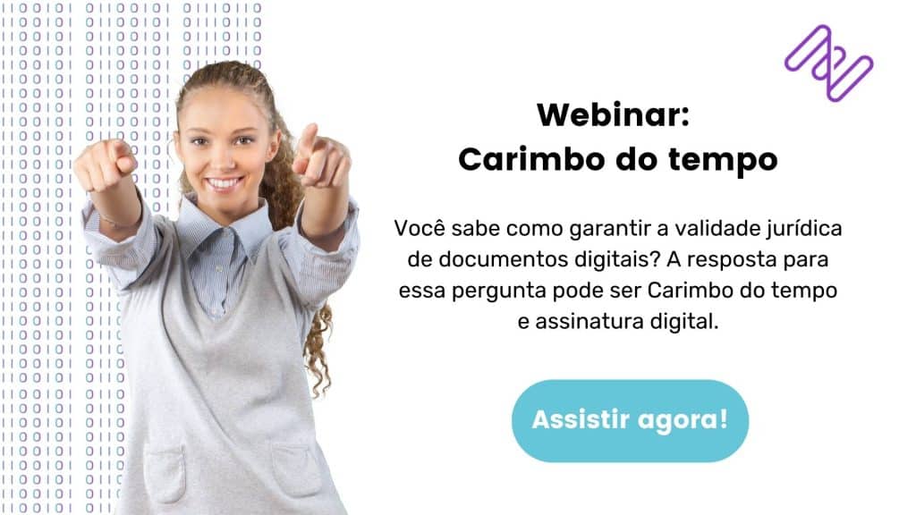 Webinar Carimbo do Tempo
