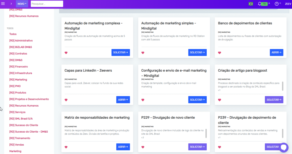 Aplicativos de Marketing