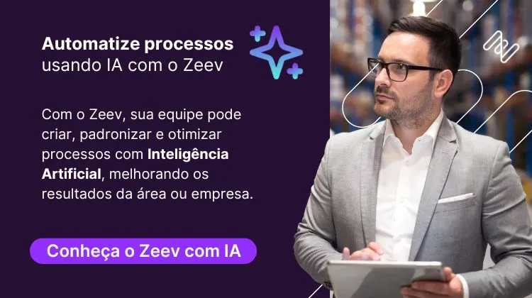 Automatização de processos com IA Zev