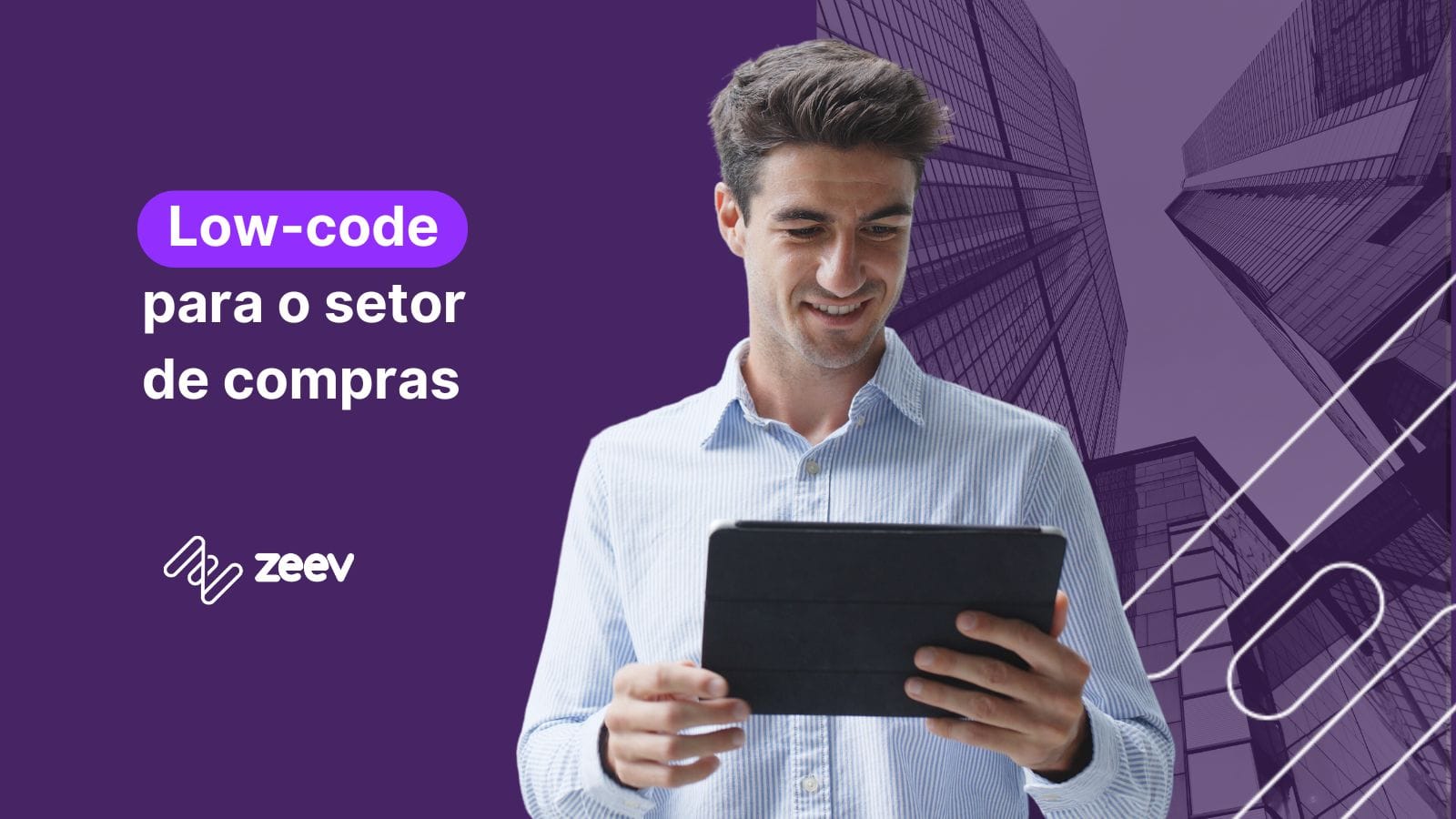 low-code no setor de compras