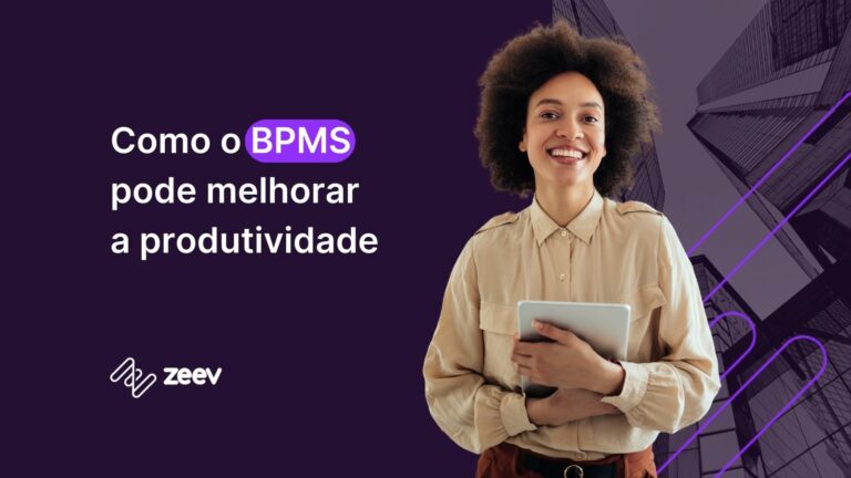 Mulher negra profissional gestora de BPMS