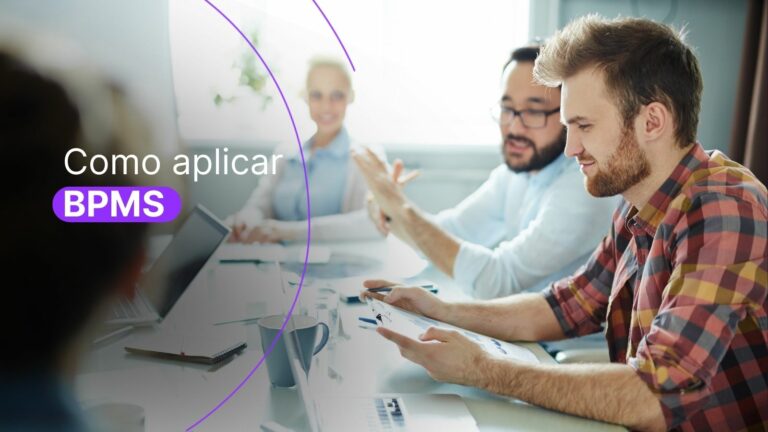Gestores planejando como aplicar BPMS