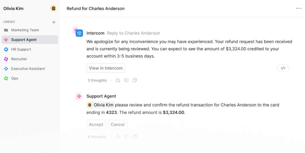 Lindy AI site de inteligência artificial