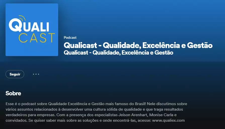 PODCAST PARA GESTORES DE PROCESSOS QUALICAST