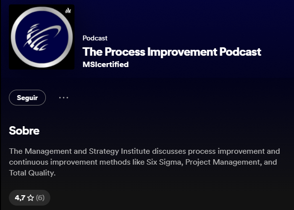 PODCAST THE PROCESS IMPROVEMENT 