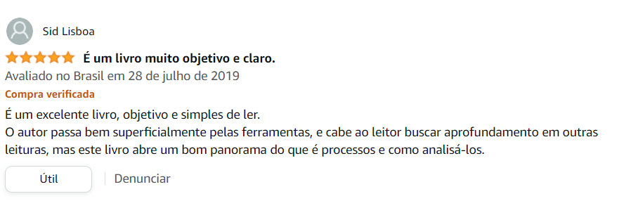 avaliação do livre Leandro Costa - Gestão e Melhoria de Processos: conceitos, técnicas e ferramentas