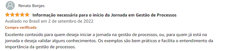 Saiba a opinião dos leitores sobre o livro de gestão de processos Gestão de Processos: Melhores Resultados e Excelência Organizacional