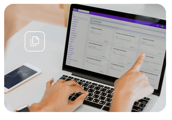 Centralização de tarefas em um único lugar