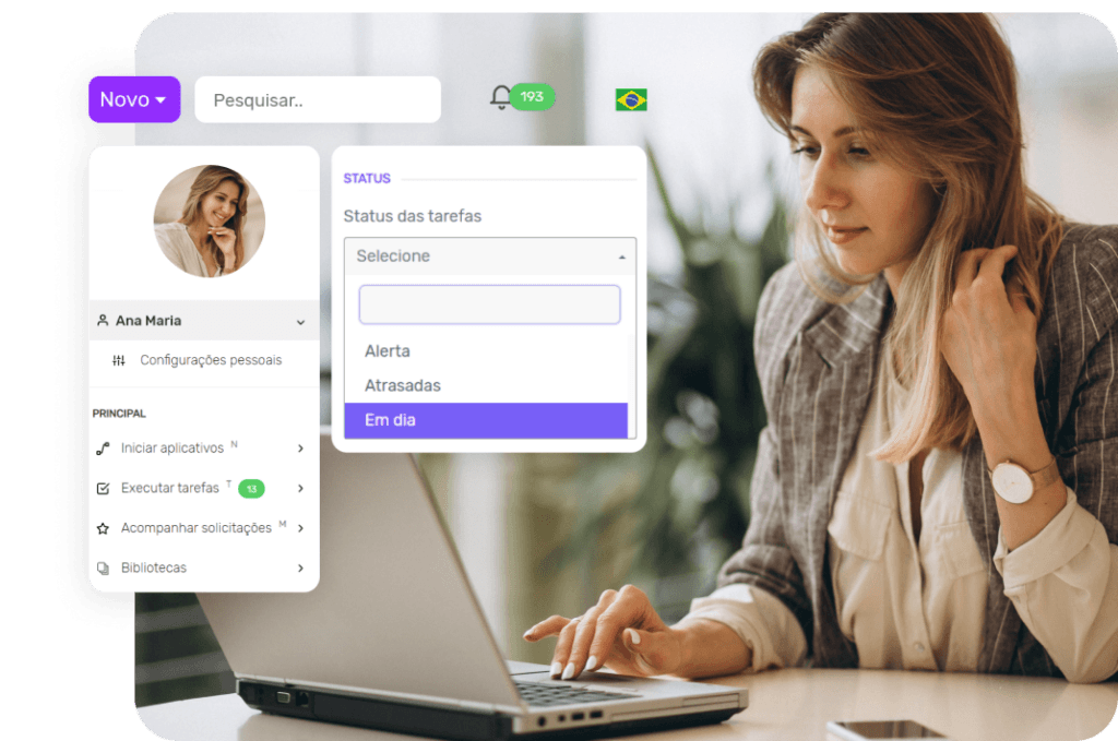 automatizar tarefas em serviços de saúde