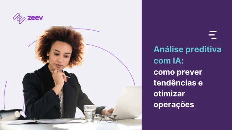 mulher negra com cabelos cacheados analisando dados.