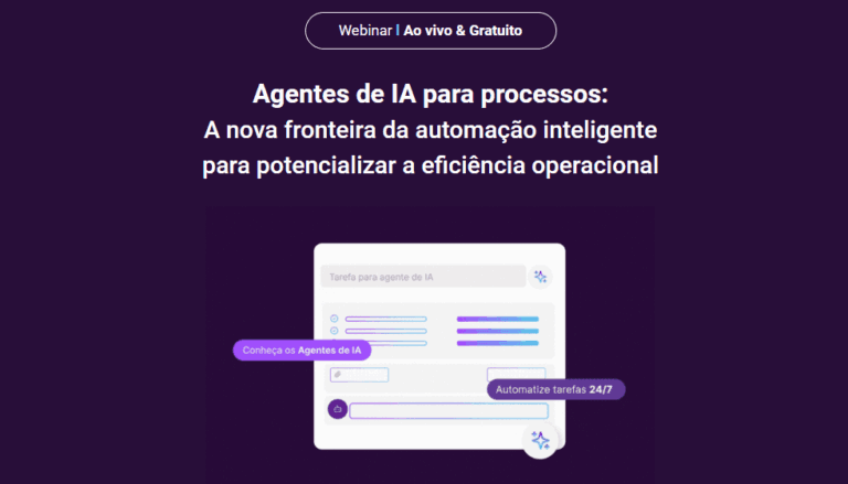 Webinar AGENTE DE IA para processos