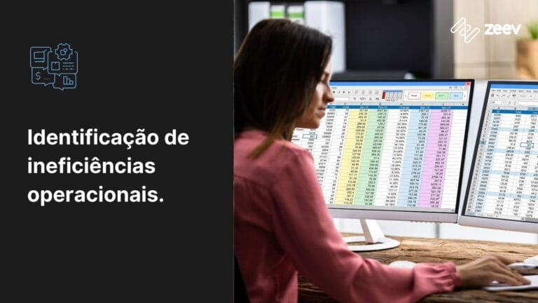 identificação de ineficiências operacionais